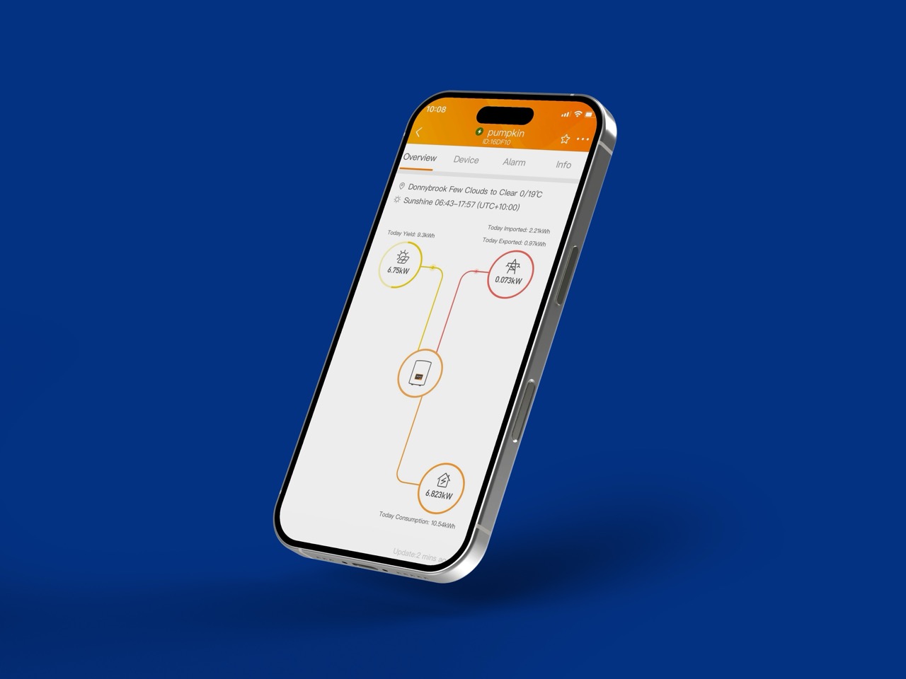 Solar Monitoring App